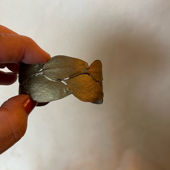 Artisan Earrings and Cuff Bracelet Set - Picture 5 of 6